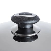 طقم قدور جرانيت تركي 7 قطع لون رمادي