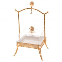 صحن تقديم بحامل من مجموعة المهرة