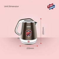 غلاية كهربائية ستيل من سانفورد 1.7 لتر