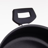 مقلاة نيوفلون غطاء ستيل 28 سم