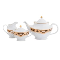 طقم شاي ريتشفاين من البورسلين 24 قطعة لـ 6 أشخاص