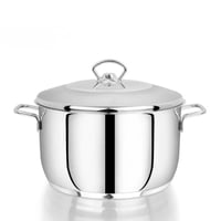 قدر طهي من الستانلس ستيل الهندي المقاوم للصدأ غير...