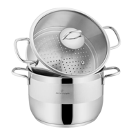 قدر بخار سوفت استيل تركي مقاس 26 سم