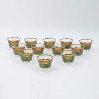 طقم فناجين قهوة سعودية مجموعة الريشة