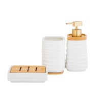 طقم حمام سيراميك 3 قطع