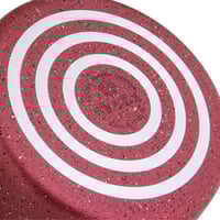 طقم قدور جرانيت تركي 10 قطع لون أحمر