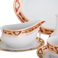 طقم حلى ريتشفاين من البورسلين 28 قطعة لـ 6 أشخاص