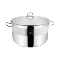 قدر طبخ جراند استيل تركي مقاس 36 سم