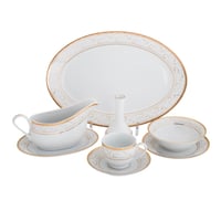 طقم حلى ريتشفاين من البورسلين 28 قطعة لـ 6 أشخاص