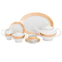 طقم شاي ريتشفاين من البورسلين 24 قطعة لـ 6 أشخاص