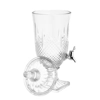 موزع عصير زجاج مع بزبوز مقاس 3 لتر