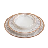 طقم سفرة بورسلين 24 قطعة - 6 أشخاص