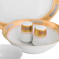 طقم عشاء ريتشفاين من البورسلين 32 قطعة لـ 6 أشخاص