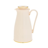 ترمس ألاسكا 1 لتر لون بيج مع ذهبي