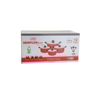 طقم قدور تيفال نيوفلون 12 قطعة