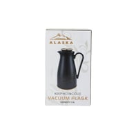 ترمس ألاسكا 1 لتر لون بني مع ذهبي