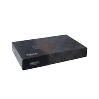 طقم شاي وقهوة زجاج 18 قطعة تركي