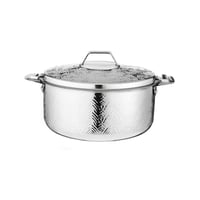 حافظة طعام ستيل هندي سعة 3.5 لتر