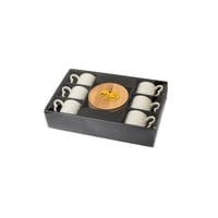 طقم فناجين قهوة تركي صحن خشبي