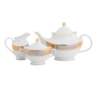 طقم شاي ريتشفاين من البورسلين 24 قطعة لـ 6 أشخاص