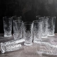 طقم كاسات زجاج ياباني 10 قطع