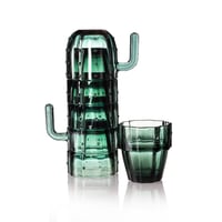 طقم أكواب زجاج 6 قطعة