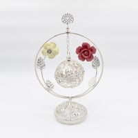 مبخرة معدن مودرن ديزاين فضي