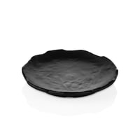 صحن تقديم ميلامين مستطيل 28 سم أسود مطفي