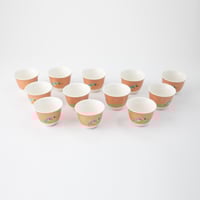 طقم فناجين قهوة سعودية دالين 12 قطعة