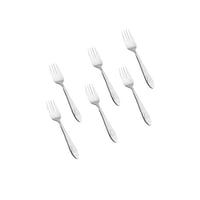 طقم شوكة حلا ستيل ياباني 6 حبة