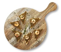 ستاند تقديم ميلامين 35 سم خشبي