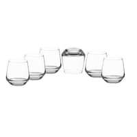 طقم كاسات ماء زجاج تركي 6 قطع