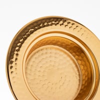 تمرية معدن بغطاء زجاج تركي