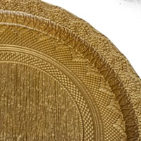 صحن تقديم بقاعدة زجاج تركي 32 سم