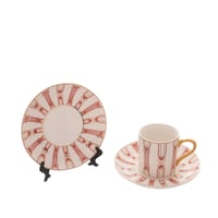 طقم فناجين قهوة تركي اورانج لاين 12 قطعة