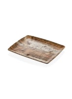 سرفيس تقديم ميلامين 33 سم خشبي