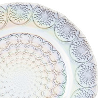 صحن تقديم زجاج تركي مدور مقاس 32 سم