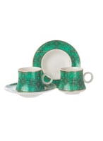 طقم فناجين قهوة تركي مذهب 12 قطعة