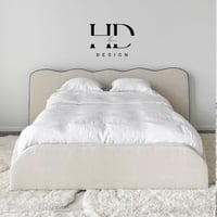 سرير بتصميم عصري