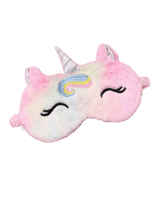 قناع نوم للبنات بتصميم يونيكورن