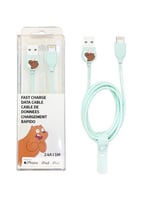 وصلة شحن سريع للآيفون من الدببة الثلاثة - Grizzly