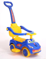 سيارة ركوب دفع للأطفال - أزرق