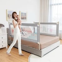 3 قطع من حاجز سرير من ضحكه , لتوفير الأمان من جميع...