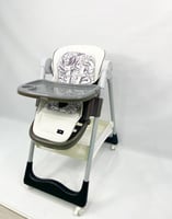 كرسي طعام ومهد ‎3-في-1 من بورباي - قابل للتعaديل و...