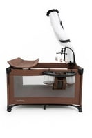 سرير ومحبس أطفال مستويين وفتحة جانبية مزود بطاولة...