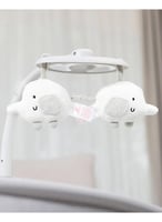 ماستيلا سرير أطفال كهربائي 4-في-1 يهتز بتحكم باللم...