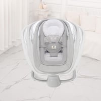 كرسي هزاز للبيبي والرضع 4 في 1 من ماستيلا مزود بحا...