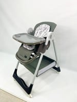 كرسي طعام ومهد ‎3-في-1 من بورباي - قابل للتعديل وا...