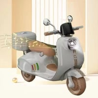 سكوتر كهربائي تصميم فيسبا - ثلاث عجلات، إضاءة LED...