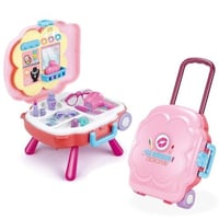 حقيبة مكياج بتصميم حقيبة سفر (ضحكة)